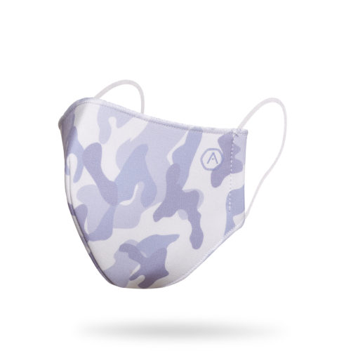 Lilac Hint Camouflage Printed A400 face mask (Online Exclusive)